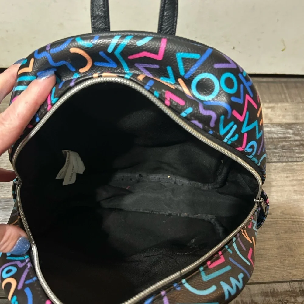 Stranger Things Netflix Funko 80s Retro pattern colorful mini backpack